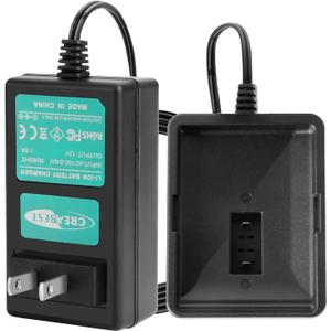 Creabest 12V Li-ion Charger Compatible with Ryobi CB120L CB121L BPL-1220 C123D 130503001 130503005, Portable Charger Suitable for Ryobi 12V Battery(Not for Ni-MH/Ni-Cd Battery)