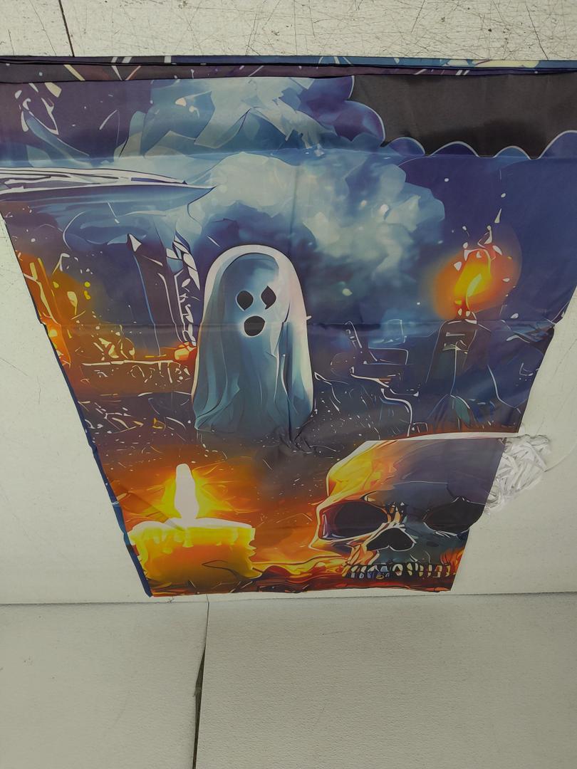 Poster For Halloween Size 7×16ft