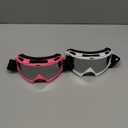 OXG Ski Snowboard Goggles for Men Women, UV Protection Ski Snow Goggles for Adult Youth Winter Snow Sports (Pink/White+sliver(vlt9.3%))