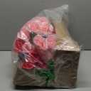 72 Pcs Artificial Roses Hot Pink, Pink Fake Silk Roses Realistic Roses Faux Flower Indoor Wedding Home Decor, Birthday Decorations