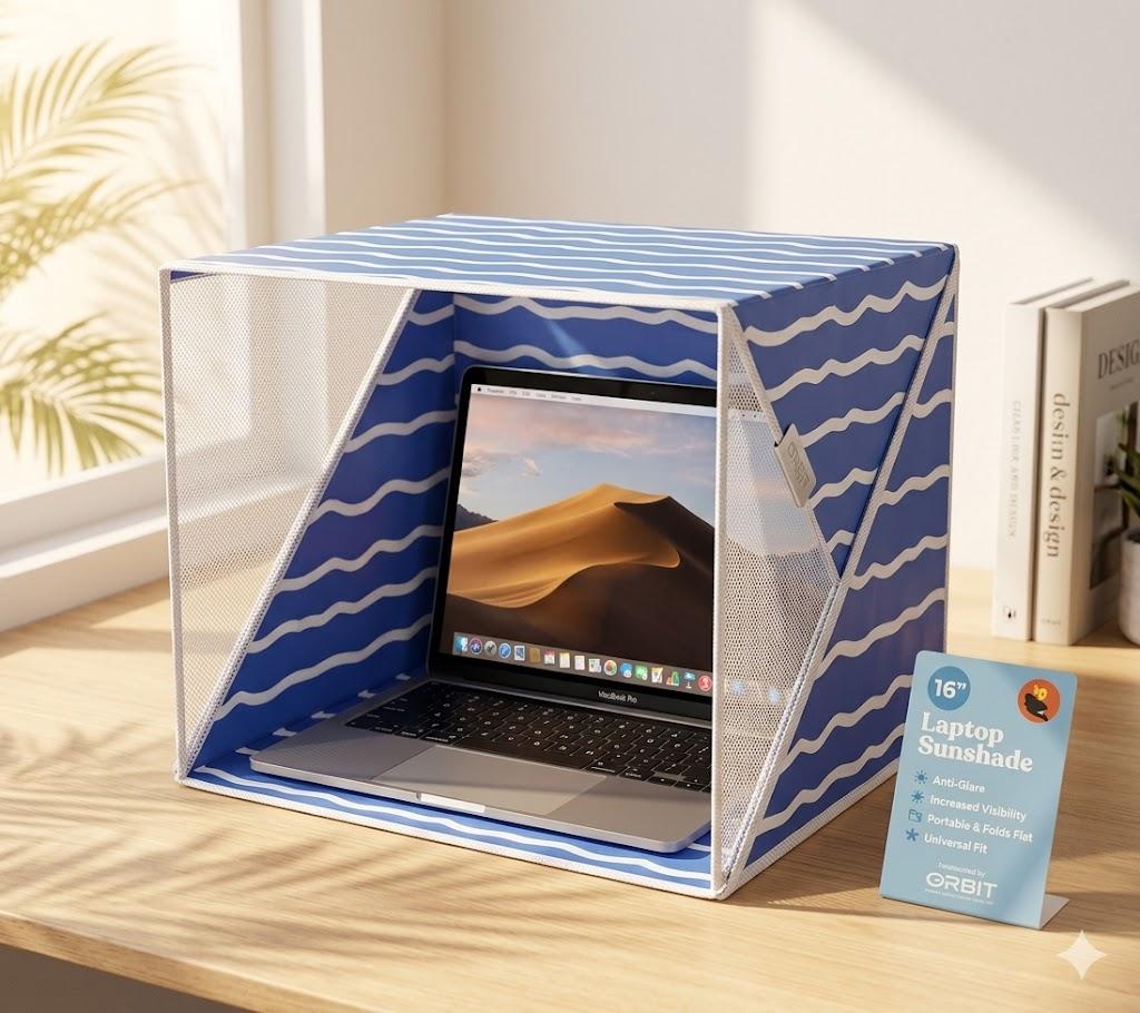 Lap Top Sunshade 16" 2 Pack