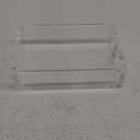 Acrylic Guest Towel Napkin Holder, 0.37Inch Thickness Clear Paper Towel Tray, Rectangle Napkin Holders for Kitchen, Dining Room, Bathroom (9.05"L x 5.51"W x 2.56"H)