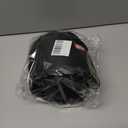 Airplane Pillow, Travel Neck Pillow with Memory Foam - Adjustable Buckle & Machine Washable Cover for Flights, Car, Office - Includes Eye Mask & Ear Plugs(Black) (Black and Gray)