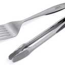 Weber® 2-Piece Barbecue Tool Set with Spatula & Tongs, Stainless Steel