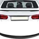 Rear Spoiler Wing for BMW F30 3 Series 330i 320i 328i 335i 340i 2012-2019 MP Style Trunk Spoiler Lip Glossy Black