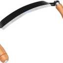 10'' Draw Knife,Draw knife debarking tool,Curved Draw Knife,Draw Shave Tool Debarking Hand Tool,ergonomic handle,simple and effortless to use,bark stripper tool