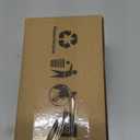 Kevin Textile Soft Plush 12x24 Inch Lumbar Pillow Cover 1 Pack, Luxury Fluffy Faux Fur Striped Flannel Rectangle Cushion Case for Couch Sofa Chair Bed Home Decor, Cream White