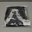 Rooscier Women's Lace Lingerie Sexy V Neck Nightwear Spaghetti Strap Nightgown Split Side Babydoll Chemise (Black, XL)