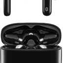 iLive IAEBTN333B Active Noise Cancelling Wireless Earbuds, in-Ear Detection Headphones, Sweatproof Bluetooth 5.3 Stereo Earphones, Immersive Sound Premium Deep Bass Headset, Black