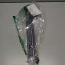 Curtain Rods for windows 28-78 inch, 5/8 inch Decorative Matte Black Splicing Heavy Duty Metal Curtain Rod set with Brackets