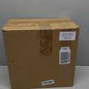 Menkxi 2 Pcs Display Case for Figures 3 Tiers Doll Storage Box Wall Mounted Clear Box Dust Proof Display Cabinet Organizer with Magnetic Door for Mini Toys Action Figures Collectibles, White