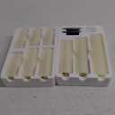 Vinkor Flameless Candles Battery Operated Candles Real Wax Pillar LED Candles with 10-Key Remote and Cycling 24 Hours Timer (Ivory 4" 5" 6" 7" 8" 9")