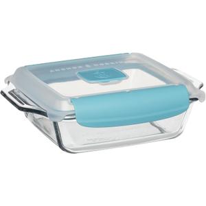 Anchor Hocking TrueLock 2-Quart Storage Container with Locking Lid