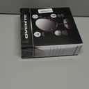 OVENTE 7'' Tabletop Makeup Mirror with 1X/5X Magnification, 360 Swivel Design and Double-Sided Free-Standing Vanity Mirror Perfect for Dresser, Bedroom and Office Desk, Antique Bronze MNLDT70ABZ1X5X