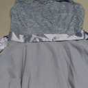 BeryLove Homecoming Dresses for Teens Formal Dresses Wedding Guest Short Bridesmaid Dress Sleeveless Flowy Elegant Prom Floral Lace A Line Cocktail Party Girls Dresses 7005NC Grey Blue S