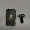 UNBREAKcable Bluetooth 5.3 FM Transmitter for Car, [PD 20W + QC 3.0] [Stronger Microphone & HiFi Bass Sound] Cigarette Lighter Radio Music Adapter Charger, Supports Hands-Free Siri Google Assistant