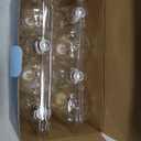 Gozelux LED Edison Bulbs 6W, Equivalent 60W, High Brightness Daylight White 5000K, 750 Lumens, ST58 Vintage LED Filament Bulbs with 90+ CRI, E26 Base, Dimmable, Clear Glass, Pack of 8