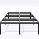LUMUNANCE Metal Bed Frame Full Size - 18 Inch Heavy-Duty Full Platform Bed Frame No Box Spring Needed, Easy Assembly, Noise-Free, Sturdy Mattress Foundation, Underbed Storage Space