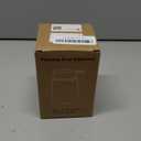 YAUKPH Matte Beige Foaming Hand Soap Dispenser Plastic 11 oz - Modern Minimalist Style for Bathroom & Kitchen Countertop Refillable