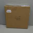 NIKKY HOME 12x12 Inch Tic Tac Toe Wood Game Board Classic Coffee Table Decor Modern Wooden Travel Game for Family, White & Gold