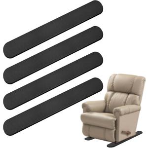 4 PCS 30Inch Non-Slip Furniture Rail Pads for Hardwood Floors and Other Types of Floors, Keeping Recliners, Sofas, Couches, Chairs, and Furniture in Place