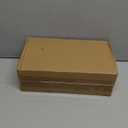 Vintage Glass Keepsake Box, Rectangle Jewelry Display Organizer Box Vanity Lidded Box Home Decor Accent Decorative Box for Storage Trinket Rings Bracelet