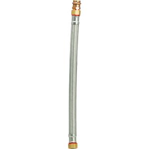 QuickFitting SurePress 3/4" x 3/4" FIP x 18" Braided Water Heater Hose
