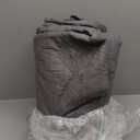 Akkialla Full/Queen Size Quilt Bedding Set,Dark Grey Lightweight Microfiber Soft Bedspread, Modern Style Geoetric Pattern Coverlet Set for All Seasons, 3 Piece (1 Quilt,2 Pillow Shams)