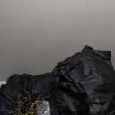 Bathroom Curtains, Color Black, 74 x 70, 4 Pieces