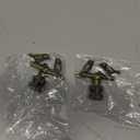 Birds on Tree Branch 1.63" Lamp Finial for Lamp Shade, Antique Brass, Set of 2 (Multicolor)