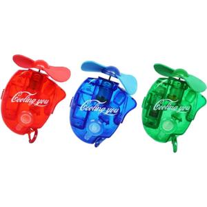 Portable Water Misting Fan Handheld Mini Personal Outdoor Carabiner Spray Fans (3 Piece Set)
