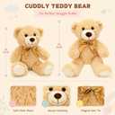 MorisMos Teddy Bears Bulk, 38Pcs 14" Stuffed Bear Plush for Baby Shower