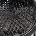 Mueller Heart 5 Waffle Maker, Waffle Iron, Adjustable Browning Control & Nonstick, Cool Touch Handle, Easy to Clean, Small Kitchen Appliances