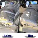 Driver & Passenger Bottom and Top Lean Back Seat Covers & Foam Cushion Gray #922 or 92i Compatible with Chevy Silverado Suburban Avalanche GMC Sierra Tahoe Yukon 2003 2004 2005 2006