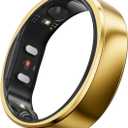 RingConn Gen 2 Smart Ring - Sleep Apnea Monitoring(Gold, Size 6)