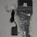 Woputne LED Desk Lamp, Dual Heads, Height Adjustable, USB Charging Port, 5 Light Modes & Dimmable Brightness, Bedside Lamp For Reading, Craft, Work, Study (Black, 15W) (Large 57cm Tall)