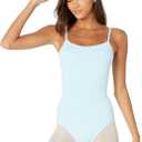 Bloch womens Nejor Microlux Camisole Leotard (Large, Pastel Blue)