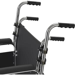 Wheelchair Handle Extenders - Stroller Handle Extender Extension, Universal Wheelchair Push Bar, Stroller Extension Handles, 2 Pack