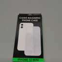Clear Magnetic Phone Case for  iPhone 12 Mini