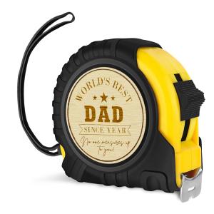 Dad Gifts Tape Measure Father's Day Christmas Thanksgiving Birthday Gifts for Dad Men Father in Law Stepfather Foster Husband for Indoor Outdoor