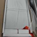 8-Cube Storage Organizer, White Bookshelf with Open Compartments for Home Office, Modern Bookcase Display Shelf for Living Room, Bedroom & Entryway