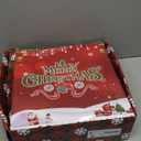 9 FT Christmas Cedar Garland, Thick Green Cypress Garlands, Real Touch Pine Garlands, Realistic Garland Christmas Decorations for Outdoor Indoor Table Mantel Railing Stair Porch Decor (Style-2)