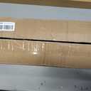 AOSKY Blackout Cordless Roller Shade for Windows, 24"W x 72"H, Linen Cream