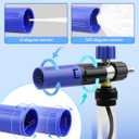 Mini Magnetic Suction Foam Cannon Fit for Most Car Washing Accessories Foam Cannon for Pressure Washing Accessories Washer with 1/4'' Quick Connector Adjustable Nozzle