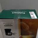 Cuisinart 5-Cup Coffee Maker with Stainless Steel Carafe, Coffee Machine with Removable Water Reservoir, Charcoal Water Filter, 30-Minute Keep Warm, and Brew Pause, DCC-5570NAS, Stainless Steel