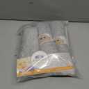 BlueSnail Quilted Thicker Waterproof Changing Pad Liners 3 Count(Gray 13 x 27)