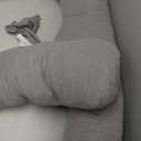 Pregnancy Pillow Maternity Pillow for Side Sleeping Soft Pregnancy Body Pillow for Pregnant Women, Maternity Pillow with Detachable and Adjustable Pillow Cover