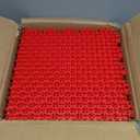 jxgzyy 24 PCS Basketball Court Tiles, 5/8 Inch Thick Modular Interlocking Outdoor Floor Tiles Over Grass, Non Slip PP Drainage Mat for Tennis Court Drain Deck Pool Patio Shower Garage Balcony