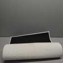 Bathroom Runner Rug, Long Bath Mat Washable Thin Quick Dry Low Pile Bathroom Runner Rugs 24 x 60 Non Slip, White 24"x60"