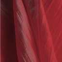 SHENHE Women's Summer Puff Sleeve Peplum Blouse Smocked Tie Bow Coquette Chiffon Shirt Top (Red, M)